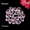 20pcs 4 Colors Puppet Making Funny DIY Craft Doll Safety Eyes Dinosaur Eye Accessories