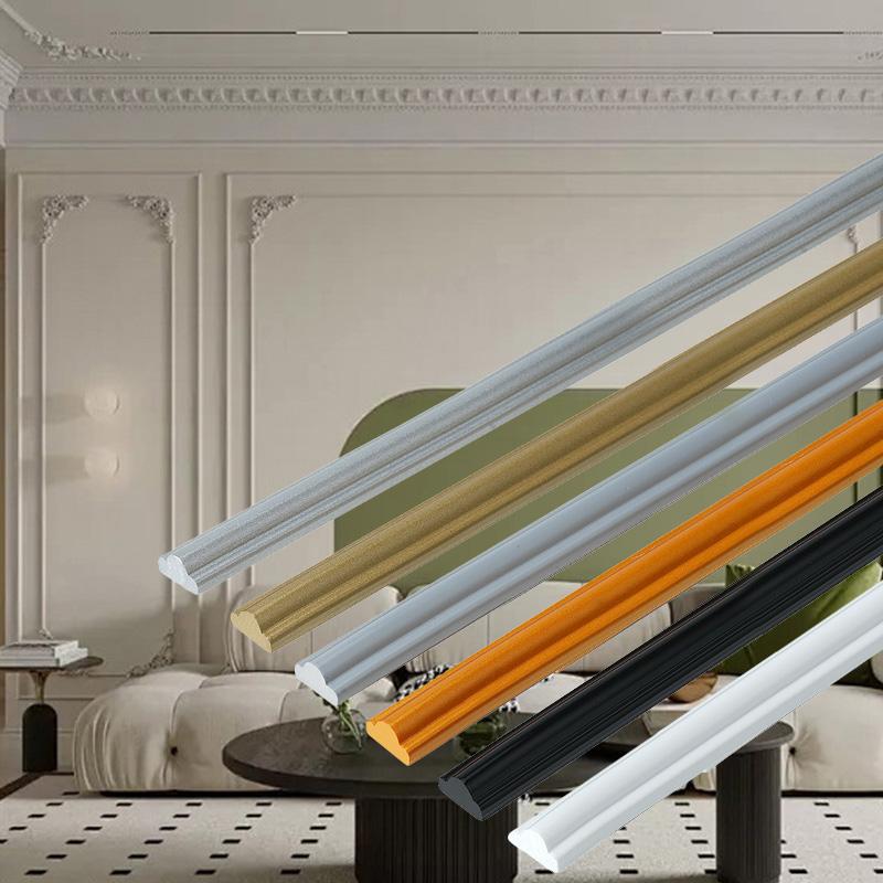 3 м противостолкновительная молдинговая полоса потолочный плинтус декоративная линия плинтус настенная отделка линии украшения дома ПВХ фон