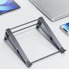 Limnyves Vertical Laptop Stand with Detachable Aluminum Tablet Storage Holder for Inch Compact 2-in-1 11-16 Devices,