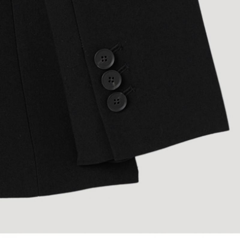 She S miSS Double breaSted Setup Jacket SwSjkp11040 Bk