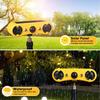 Outdoor Waterproof Solar Motion Alarm Detector Infrared Detector 130dB 13 Sound Siren Alarm Lights, Security Alarm Sensor