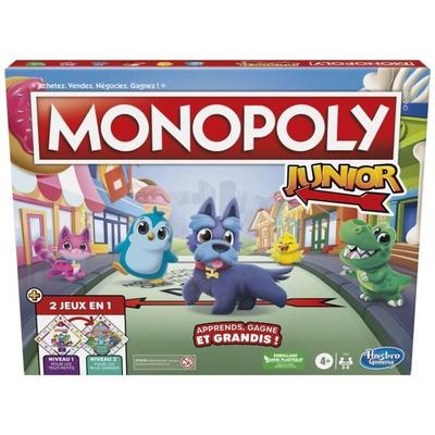 Монополия Junior 2 в 1 - Детская настольная игра