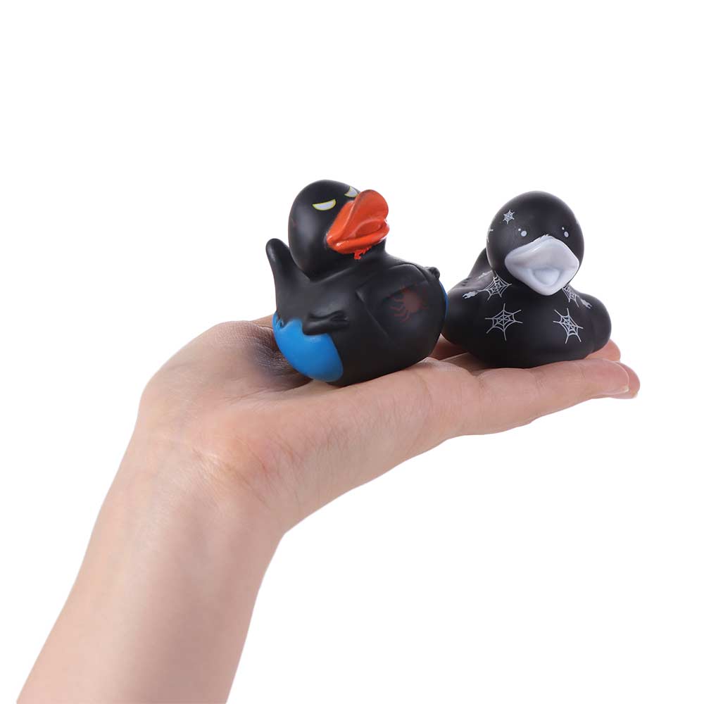 Мультяшные персонажи Серия Хэллоуин Утка Утенок Круг для плавания Резиновые уточки Игрушки Подарок для детей