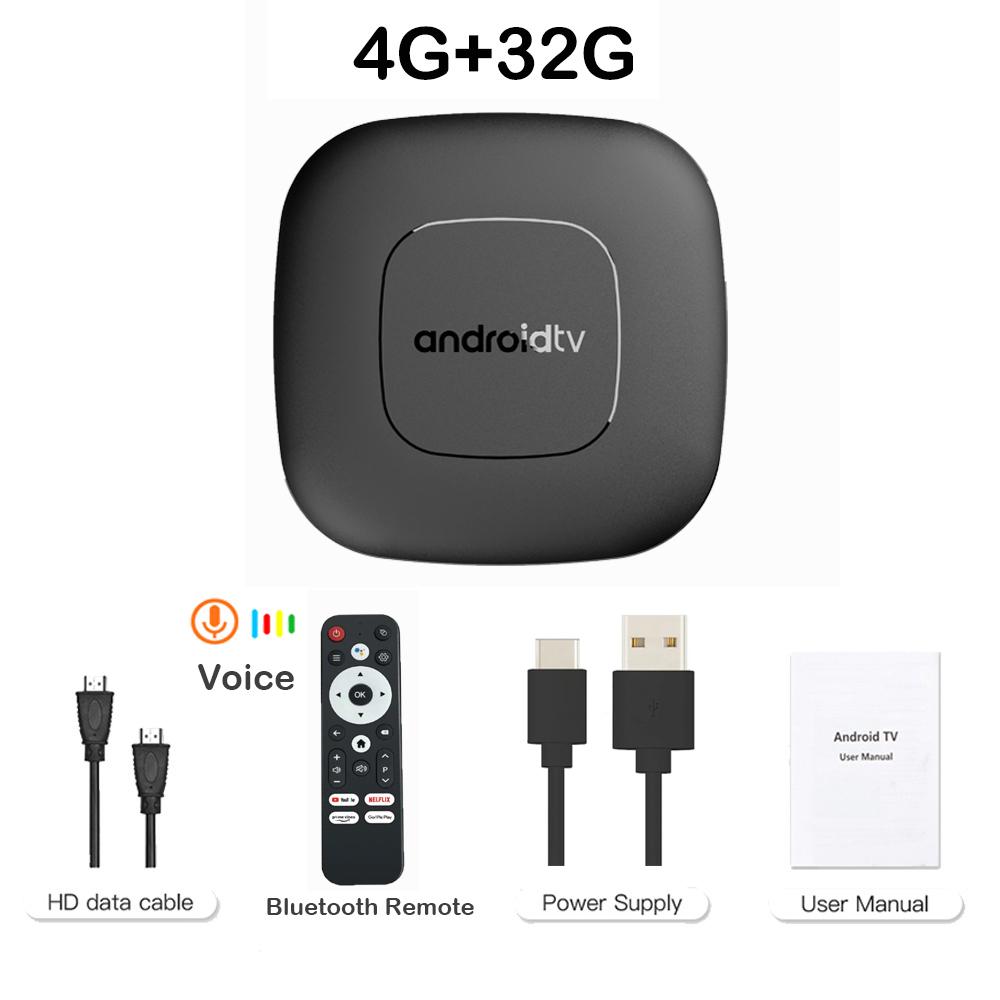 Android 16 Smart TV Box 8GB 128GB 32G 64G Google Assistant Dual Wifi BT6.0 5G 8K Video Media Player Set Top Box Fast PK3518