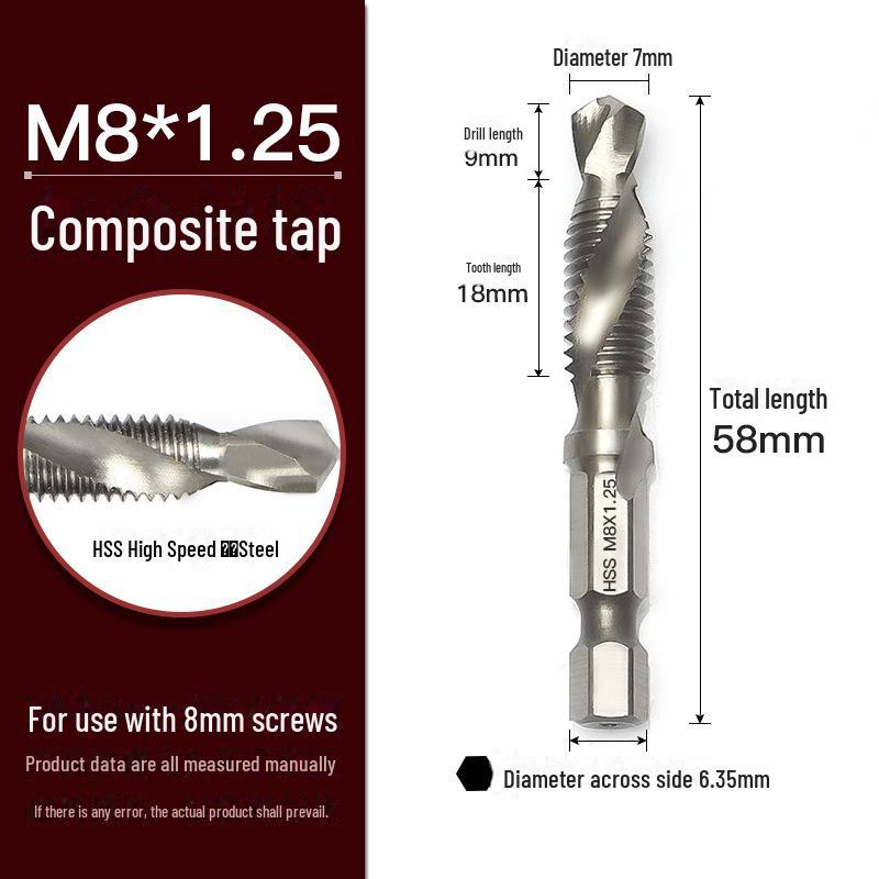 Универсальная ручная дрель-метчик для сверления и нарезания резьбы