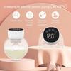 2/1pcs Wearable Breast Pump BPA-free Portable Electric Breast Pump Hands Free Low Noise Milk Collector for Breastfeeding