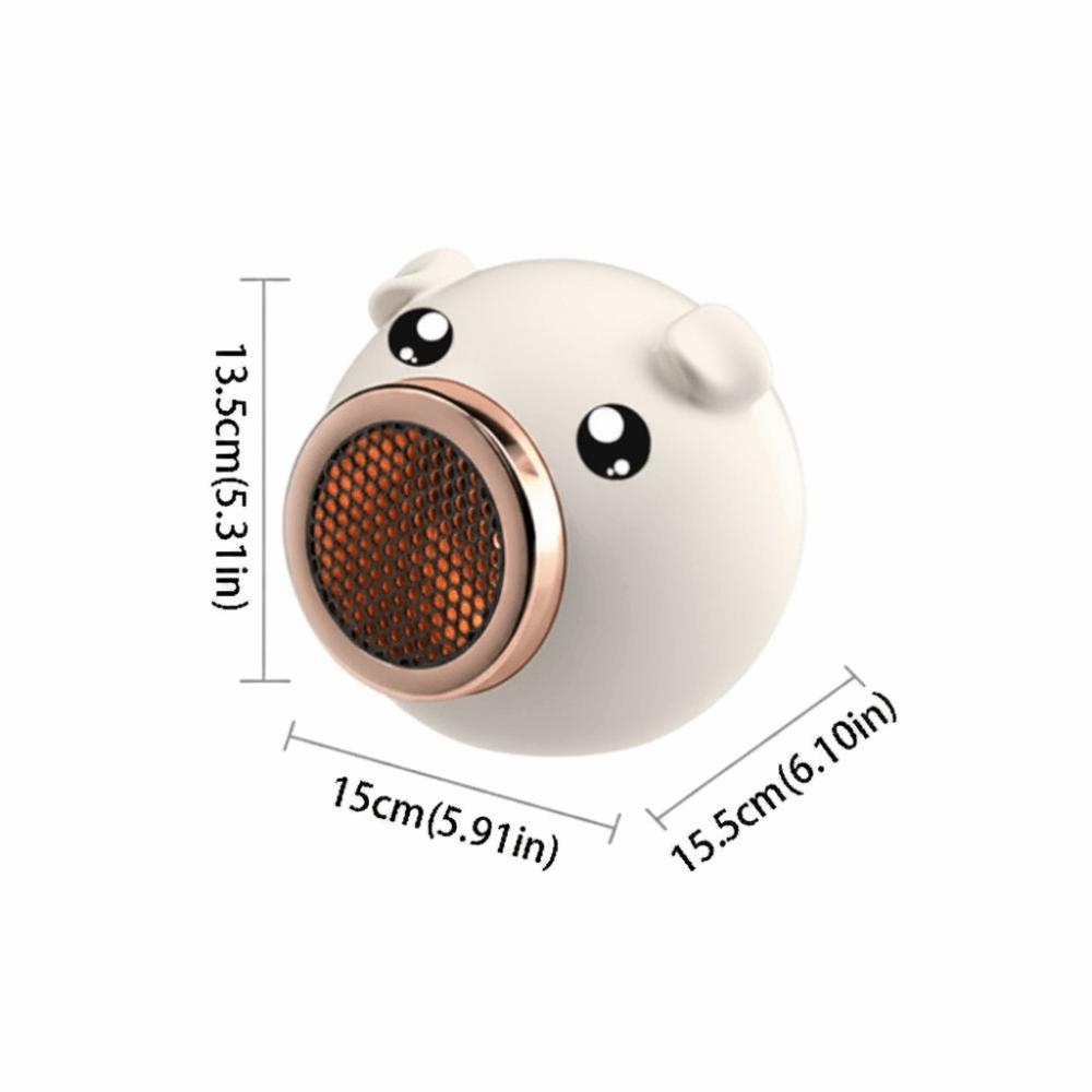 Fast Heating Desktop Heater Energy-Saving Electric Fan Heater Small Size Mini Heater Indoor Table