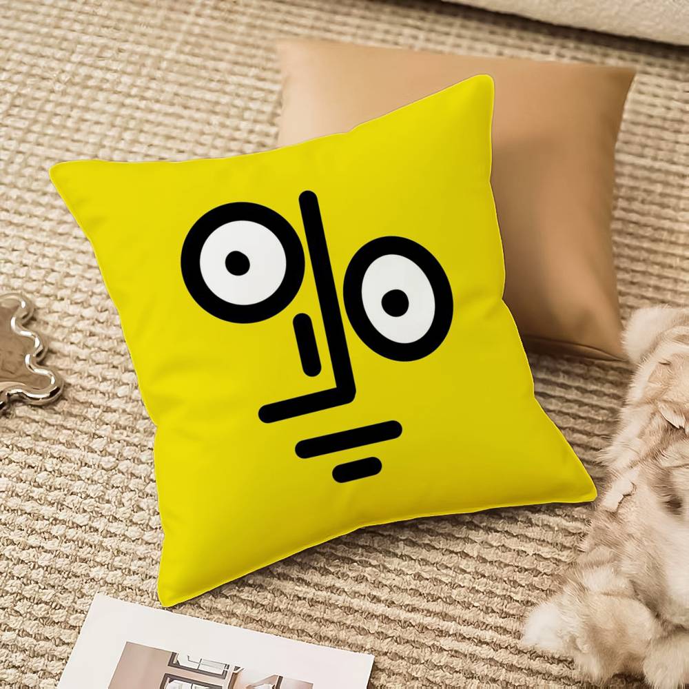 Aesthetic Art JJeanJullien Pillow Case Antidustmite Pillowcase Invisible zipper silky plush Sofa