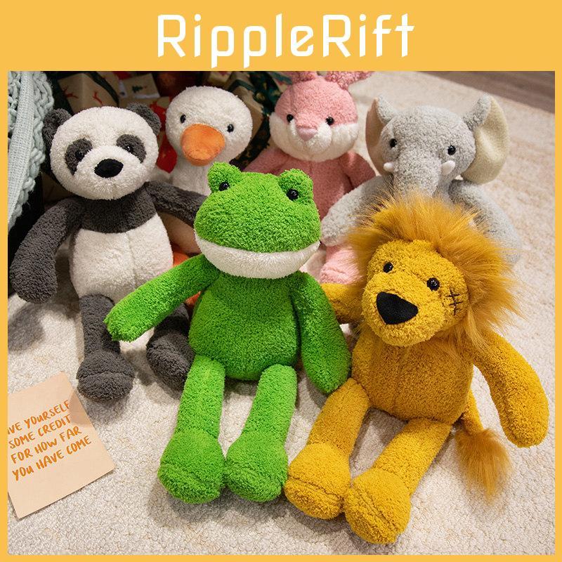 Lion Frog Panda Rabbit Duck Elephant Animal Plush Toy Stuffed Doll Decoration