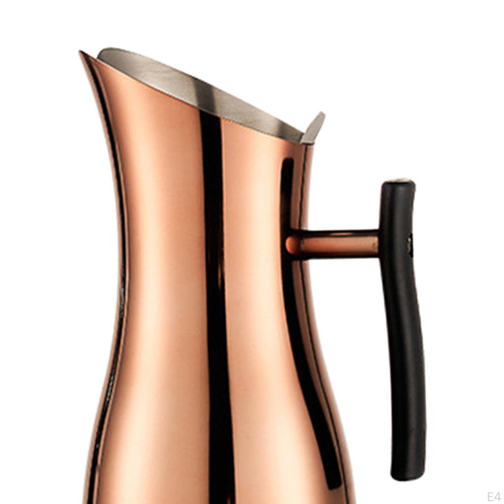 Кувшин для холодных напитков, кофейник из нержавеющей стали с ручкой для напитков, бар