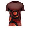 Simple Fashion Running T-Shirt Summer Casual Outdoor Fitness 3D Printed Men's Sports T-Shirt Shoe Neck T-Shirt