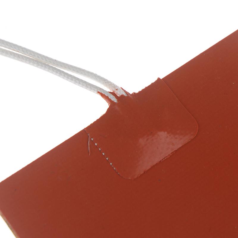 300 Вт 220 В 10X15 см масляный бак двигателя силиконовый нагреватель резиновый коврик для обогрева