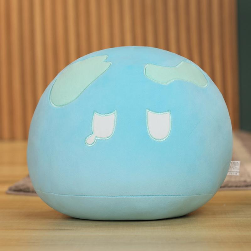 30/40/50CM Kawaii Plush Genshin Impact Pillow Cute Slime Elemental Peluche Toys Stuffed Soft Game Dolls Cushion Kids Gifts
