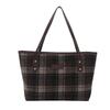 Korean Style Plaid Tote Bag - Classic Versatile Large Capacity Shoulder Bag