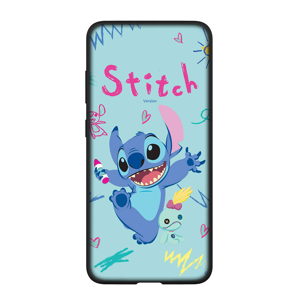 Phone Case for Samsung Galaxy S25 S23 S22 S21 S24 Ultra FE A05 A06 A15 A16 A36 A37 A35 A54 A55 A56 A57 A25 A26 A53 A17 Cartoon Lilo Cute Stitch Cover