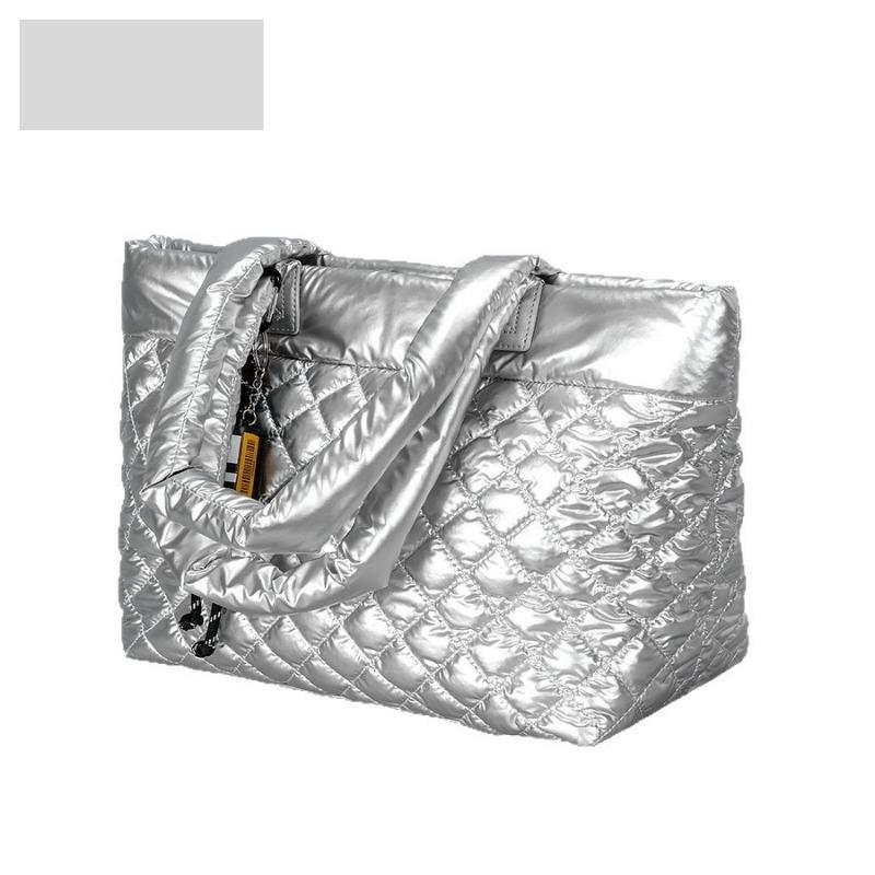 Сумка-тоут большой вместимости с ромбовидным узором и хлопковой ручной сумкой. Модная одноплечевая сумка для женщин