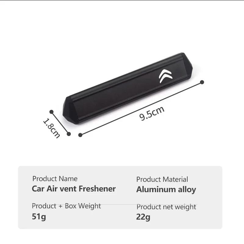 Car Air Outlet Aromatherapy Solid Fragrance For Citroen C4 C3 C5 C1 C2 C6 VTS C4L DS3 DS4 DS5 Grand Berlingo