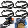 4 Pcs Snowshoe Straps Adjustable Ski Boot Wraps Ties Multipurpose Snowshoe Grippers Replacement Straps for Women Men Skiing Hiking Camping