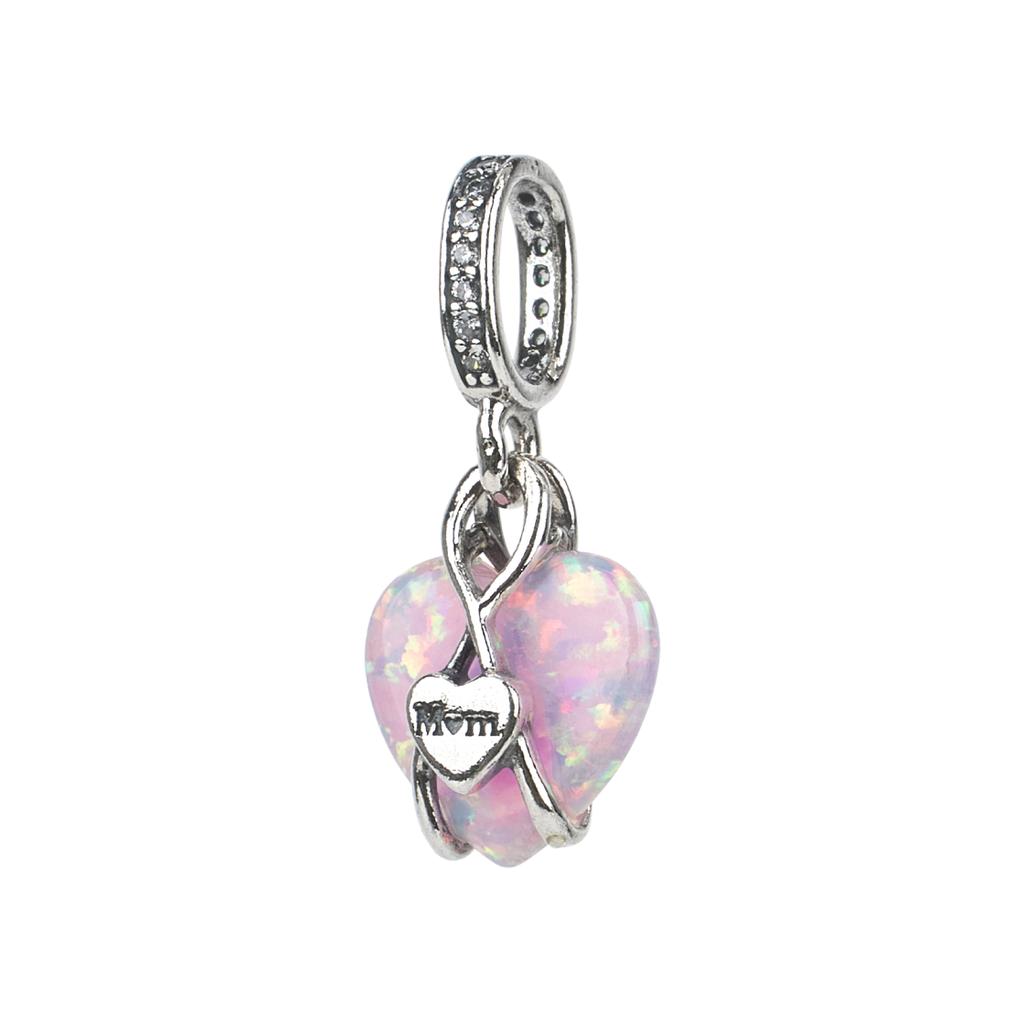 Pandora Moments Infinite Heart 925 Silver Pendant Women pendant 793202C01
