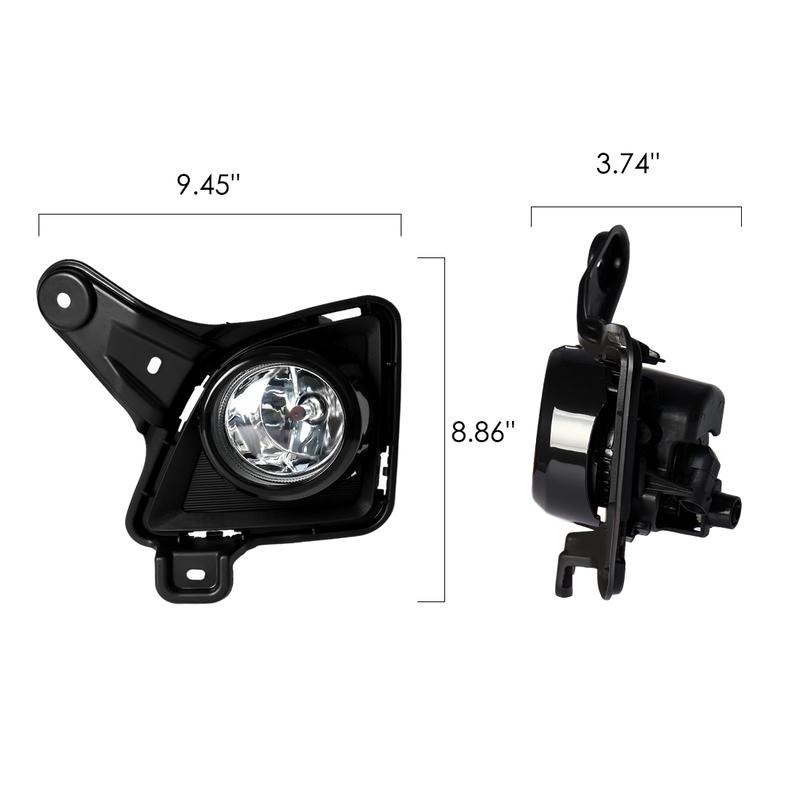 Светодиодные противотуманные фары DRL для Toyota Hiace 2012-2013 для Toyota Quantam 2012-2013 Фары противотуманные фары автомобильные аксессуары 12 В