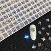 50 шт. Искусственные кристаллы для ногтей Изысканные DIY Легкие Аксессуары для нейл-арта в форме бабочки для женщин