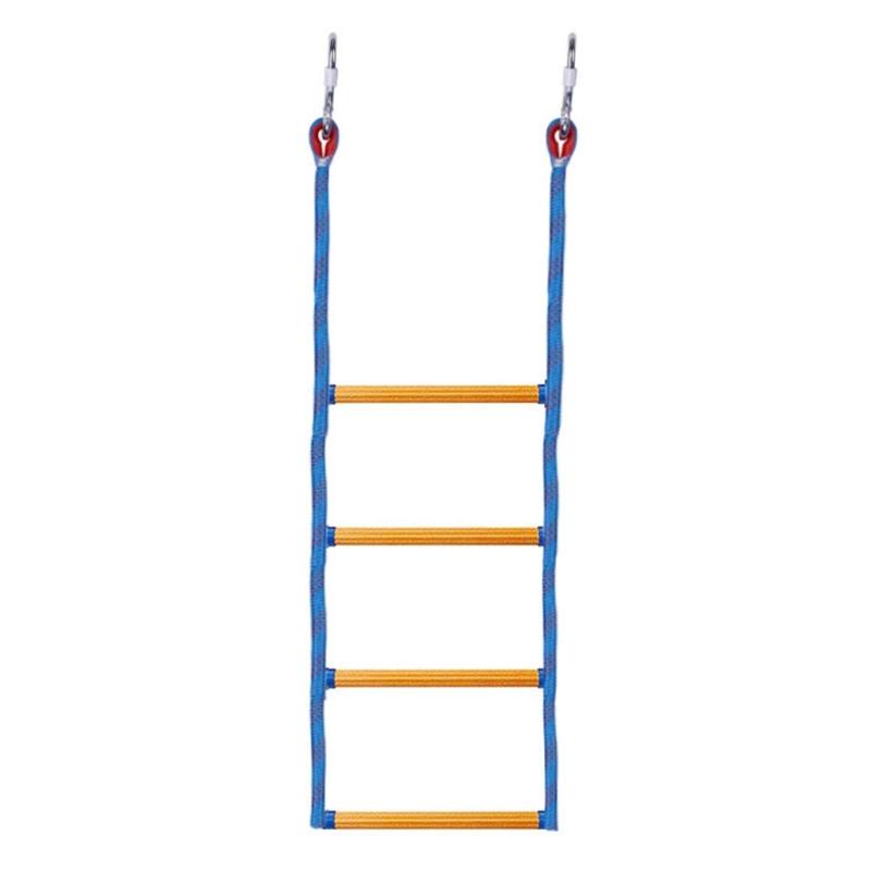 Веревочная лестница для лодки, удлинитель, морская веревочная лестница, 4 ступени, вспомогательная лестница для лодки, лестница для плавания, посадочная лестница для надувной лодки