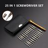 Mini Precision Screwdriver Set 25 In 1 Electronic Torx Screwdriver Opening Repair Tools Kit for iPhone Camera Watch Tablet PC