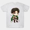 T Shirt Women Levi Attack On Titan Harajuku Print Kawaii Tshirt Summer Short Sleeve Female T-Shirt Top Tee