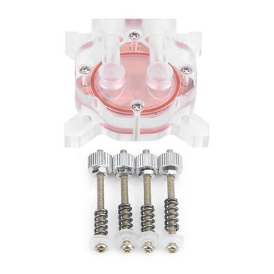 Компьютерный водоблок для охлаждения GPU, водоблок, основа из красной меди, крышка из POM