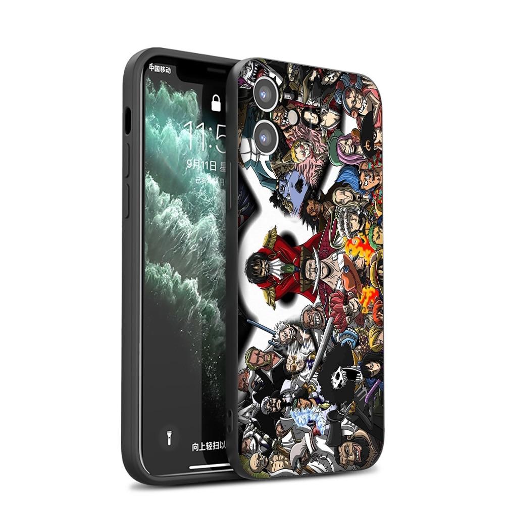 GX162 цельный силиконовый мягкий чехол для iPhone 13 12 Mini 11 Pro XS Max XR X 8 7 6 6S Plus 5 5S SE 2020