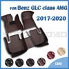 Car Floor Mats For Benz GLC Class AMG SUV 2017 2018 Custom Auto Foot Pads Automobile Carpet Cover