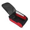 Dustproof Breathable Golf Shoe Bag Portable Golf Shoe Storage Bag for Travel Men Women Black Red