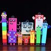 Новый набор фигурок Цифры от 1 до 10 Полный набор Собираемые Математическая обучающая игрушка Строительные блоки Образовательный инструмент Подарок