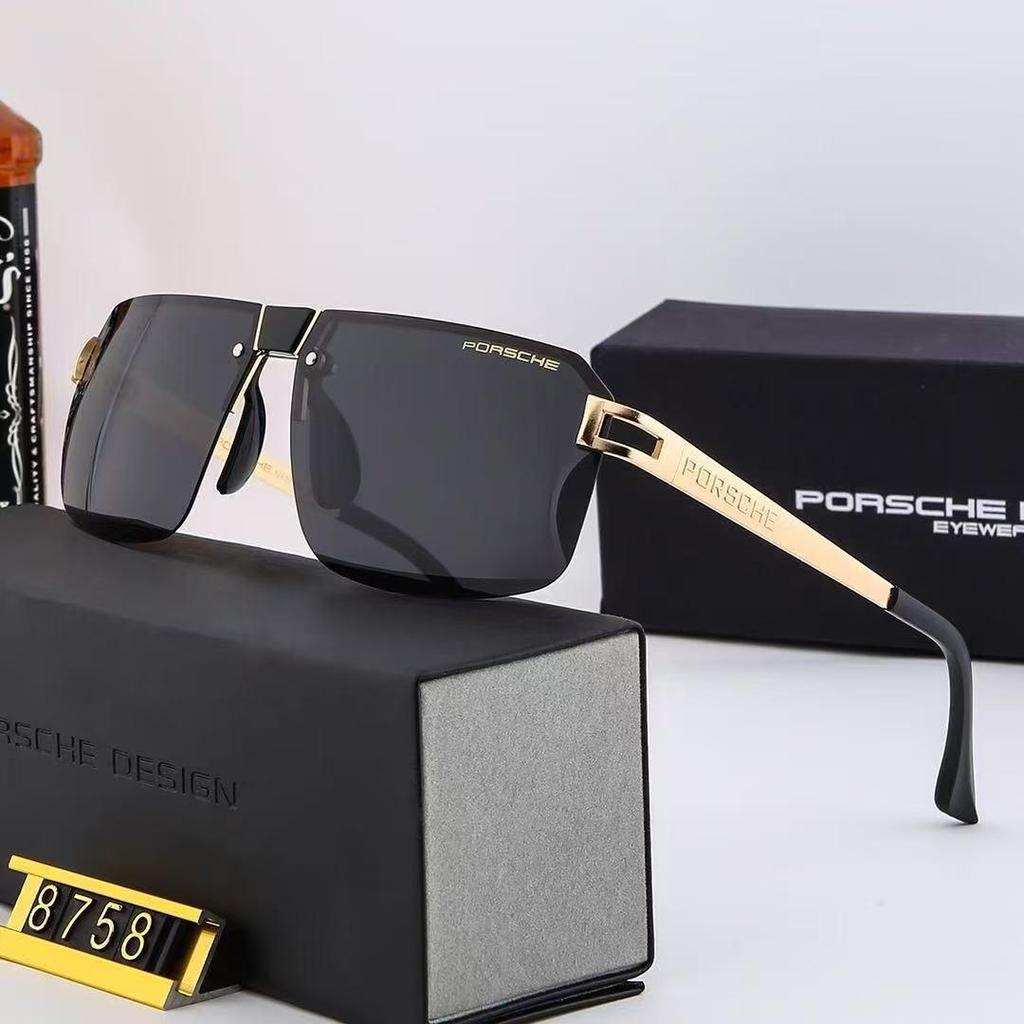 Мужские поляризационные солнцезащитные очки Porsche 8758 - Модные очки для вождения
