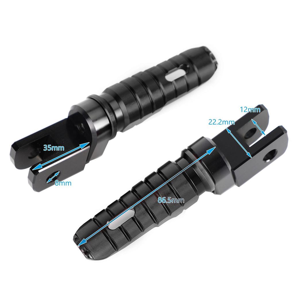 Передние подножки для Triumph Street Triple 765/R/S/RS Daytona 675/R