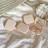 White Pink Yellow Glasses Cosmetic Contact Lenses Box Contact Lens Case For Eyes Travel Kit Holder Container Travel Accessaries
