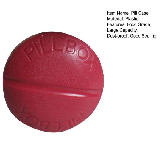 Контейнер для таблеток Пылезащитное хранение Хорошая герметизация Полезная ежедневная таблетка Здоровье Хранение Коробка Аксессуар для путешествий