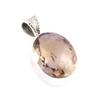 Natural Ametrine Gemstone 925 Solid Sterling Silver Jewelry Pendant 1'' V4z82