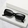 New retro small frame sunglasses, men's and women's European and American trend rectangular sunglasses, colorful street sunglasses