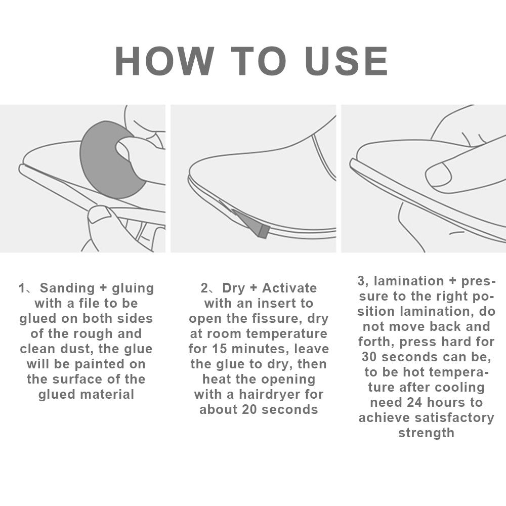 40 мл прочного клея для ремонта обуви