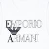 Emporio Armani Хлопковый Жилет без Рукавов с Принтом Логотипа и Круглым Вырезом Мужские Топы EM000572-AF20434-U0002