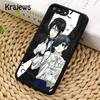 Чехол для телефона Krajews Black Butler Kuroshitsuji с аниме для iPhone 14 5 SE 6s 7 8 plus X XR XS 11 12 13 pro max Samsung S21 S22 ultra