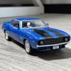 1:32 Chevrolet Camaro SS 350 1969 Сплав Спортивный Автомобиль Модель Металлическая Литьевая Модель Гоночного Автомобиля Высокая Симуляция Звук и Свет