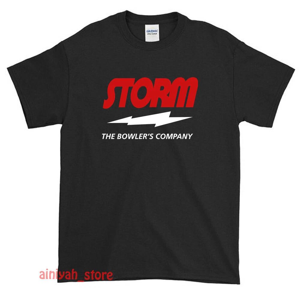 New Storm Bowling Bowlers Logo Men's Funny T shirt USA Size S-XXL