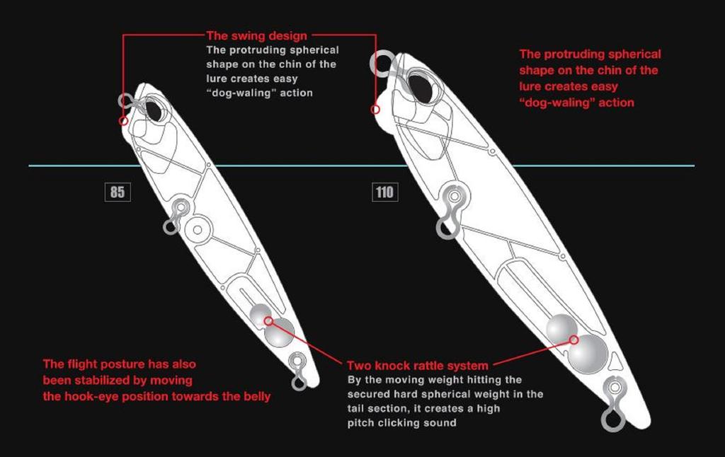 DUO Realis Pencil 85 SW Topwater Floating Lure CCC0343 (2443)