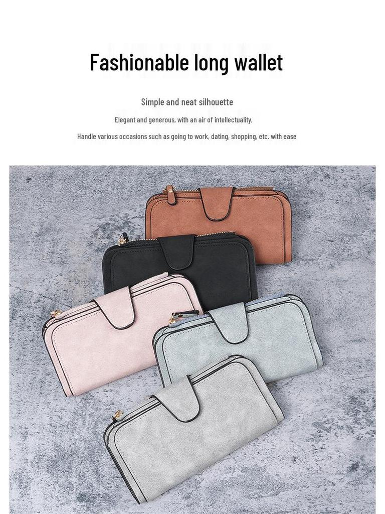 Женский кошелек с многоцветной застежкой-кнопкой: Кошелек для монет и сумка для телефона с отделениями для карт