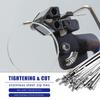 Metal Zip Ties Cutter for Stainless Steel Tie Wrap for Outdoor and Indoor Use