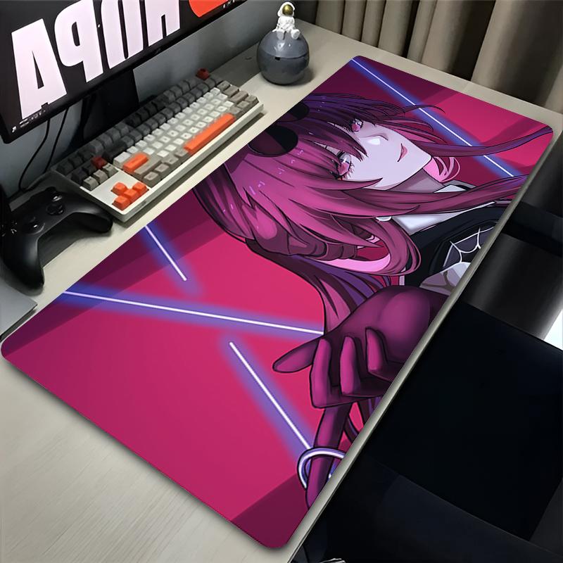 Kafka Honkai Star Rail Mouse Pad Laptop 900x400 Gaming Keyboard Rug Computer Purple Gamer Cabinet Mousepad Anime Girl Desk Mat
