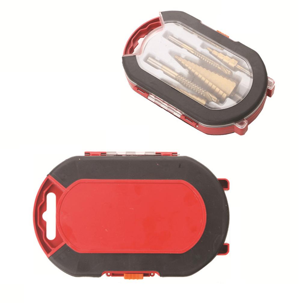 Набор из 6 предметов для развертывания Pagoda 4–12 4–20 4–32 мм Ступенчатое сверло с треугольной ручкой