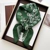 Новый принт Каретка Печать Шарф Женский Весна и Лето Мягкий Атласный Шарф Ретро Универсальный Платок Платок на голову